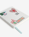Anotadores Cuadernos y Memos Cuaderno Entelado College - Combinacion Tricolor