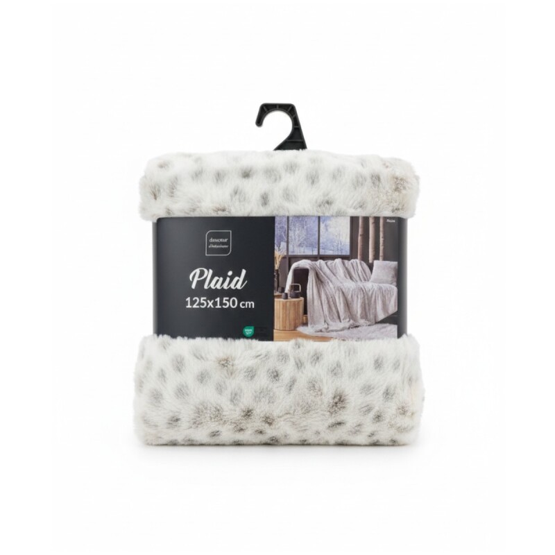 MANTA FELPUDA BLANCO CAMB 125X150CM Unica