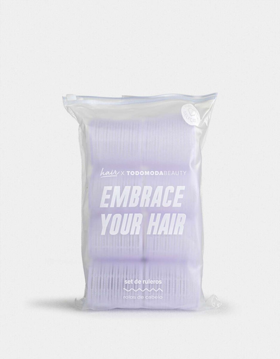 Set De Ruleros - Violeta Lila 