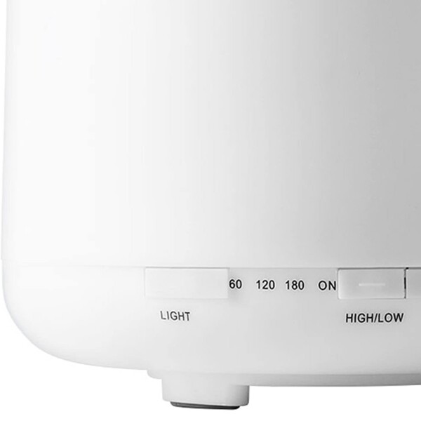 Aromatizador Difusor Humidificador Perfume Luces Led 500 Ml® Variante Color Blanco