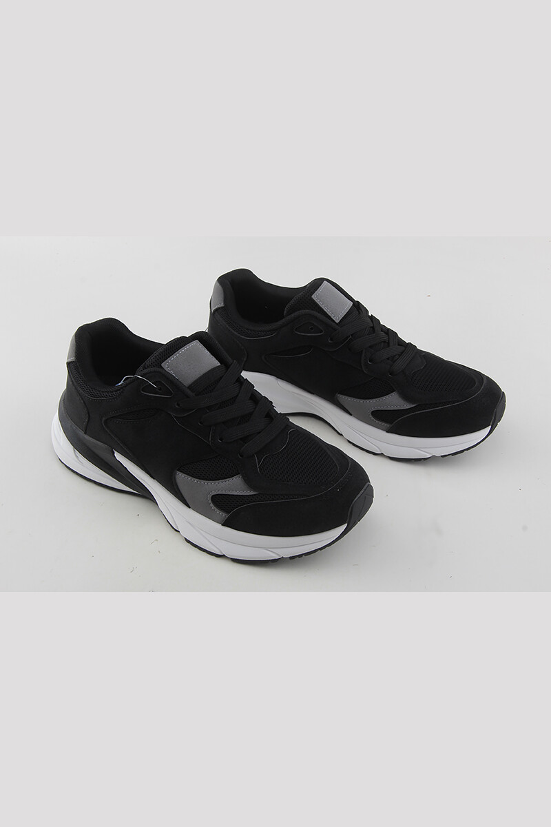 Championes modelo Morelos - Negro 