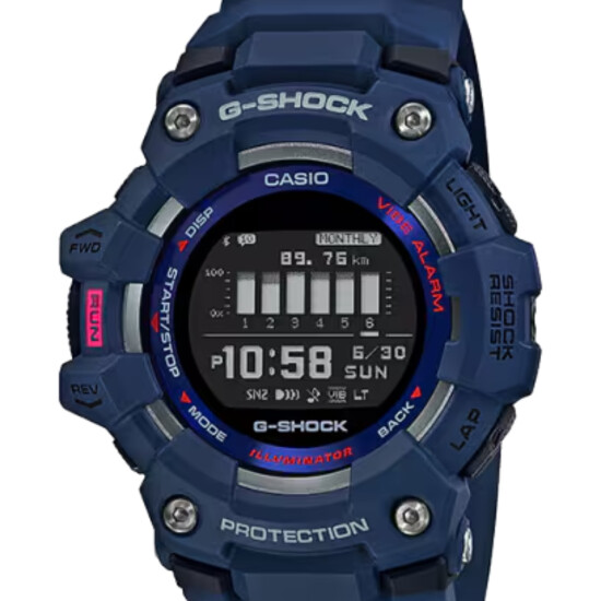 Reloj CASIO G-SHOCK GBD100-2DR en Resina Azul Esfera 49mm 0