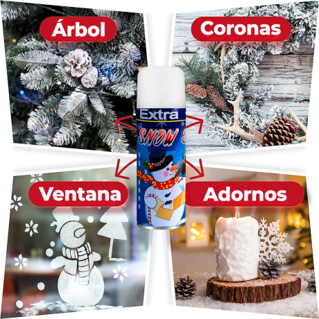 Set Cotillón Nº46 Spray Nieve Espuma + Serpentina x12 Cot002039