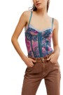 TOP ESTAMPADO NIGHT RHYTHM Turquesa