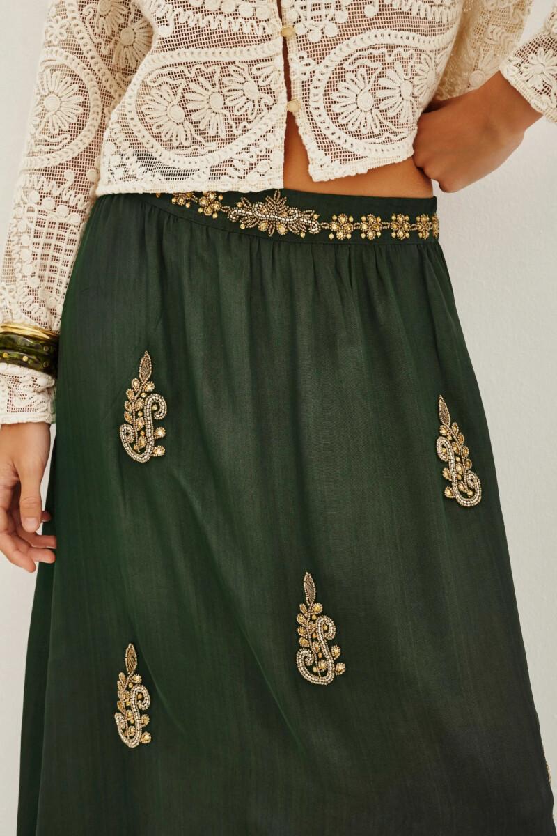 Falda Sapphire Verde
