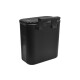 Tarro de residuos colgante 9lts NEGRO