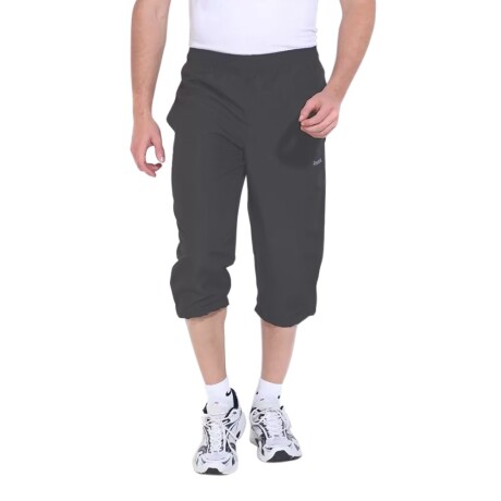 Pantalón Capri Deportivo Para Hombre Reebok El 3/4 Wvn Pant Gris