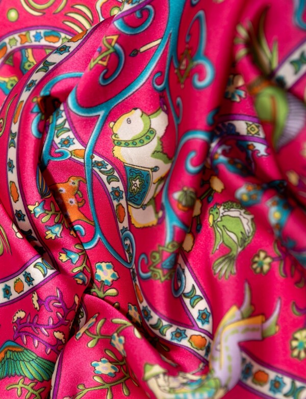 Bandana Printed MULTI/FUCSIA