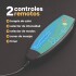 Sofá Sillón 2 Cuerpos Reclinable Masajeador Electrico Living Color Variante Negro