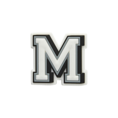 Jibbitz™ Charm Letter M Multicolor