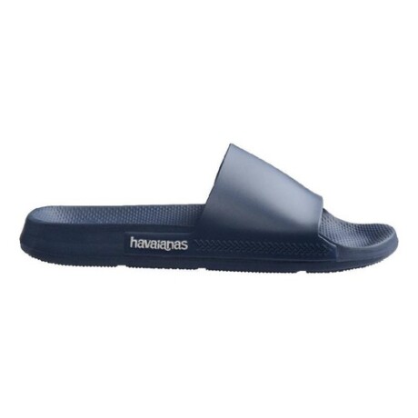 Sandalias ojotas Havaianas Slide Classic Blue Azul