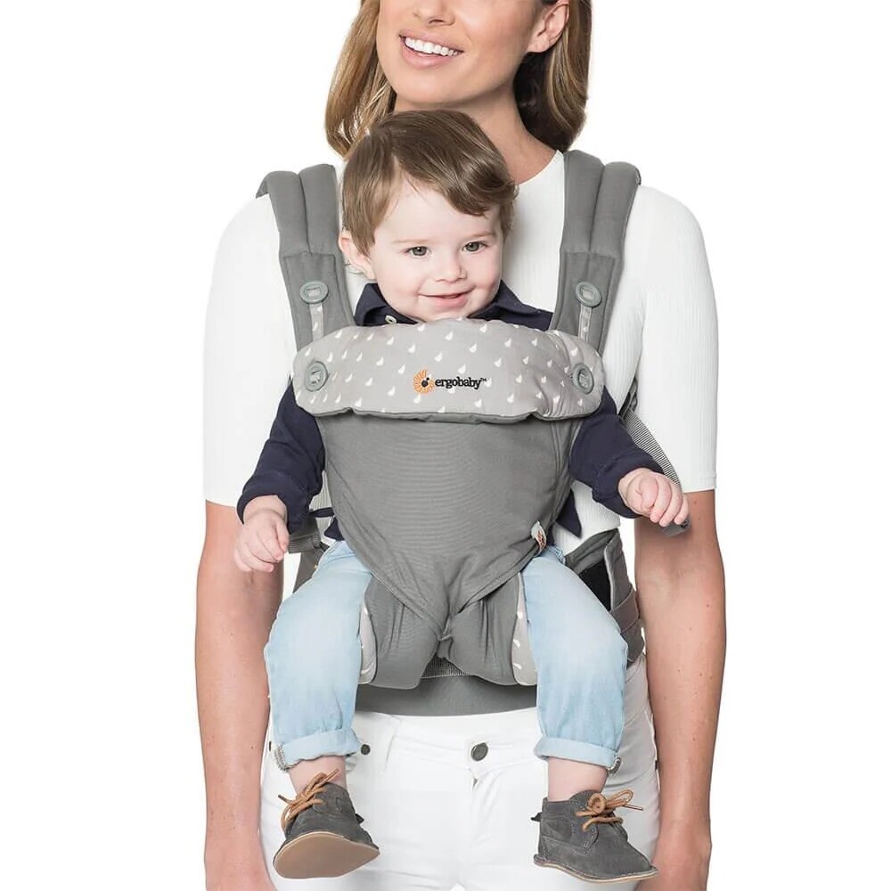 Mochila porta bebe ERGOBABY 360 - Grey dots