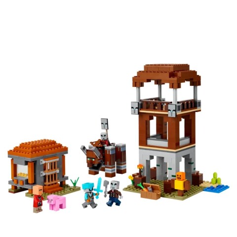LEGO® Minecraft® Saqueo y devastador puesto avanzado 21278 LEGO® Minecraft® Saqueo y devastador puesto avanzado 21278