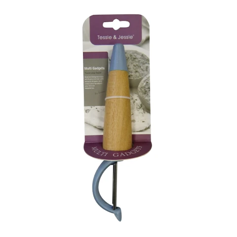 Pelador Verdura/Fruta Utensilio de Cocina Bambú 19 cm U