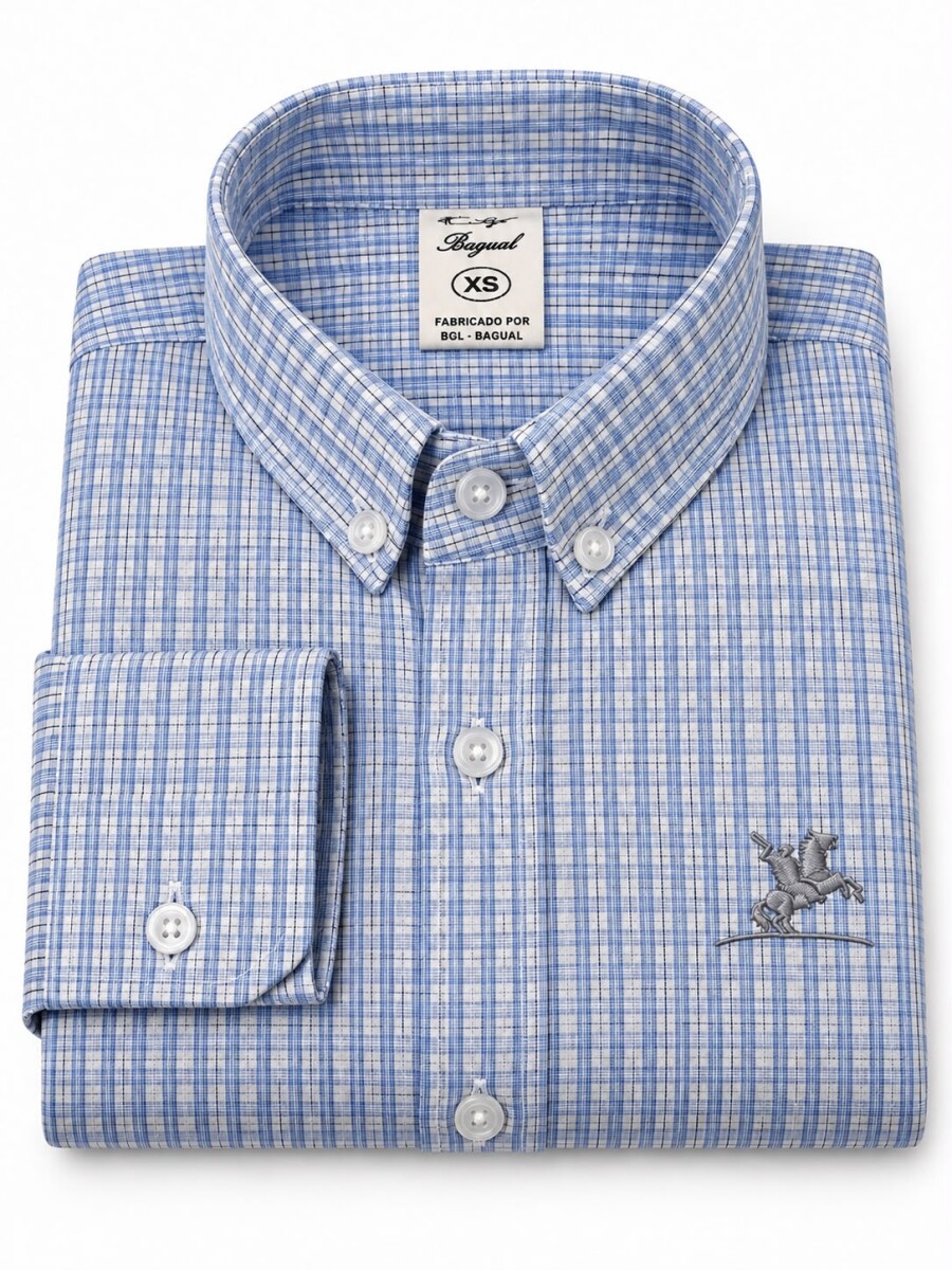 Camisa Caballero - Cuadrille Cel 