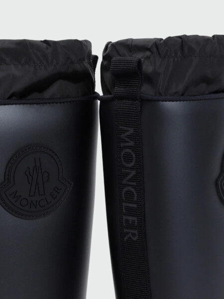 Moncler - Botas altas de lluvia, Kickstream High Negro