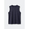 CAMISETA REGATA MASC PRETO MESCLA