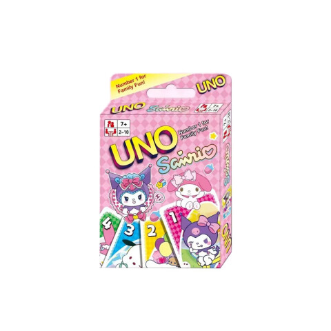 Juego de cartas UNO Kuromi y Melody Juego De Cartas Uno Kuromi Y melody