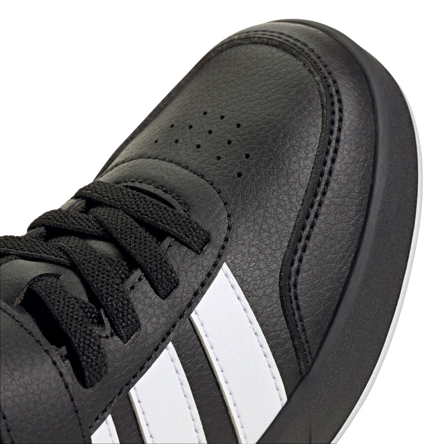Championes de Niños Adidas Breaknet 3.0 Jrs con Velcro Negro - Blanco