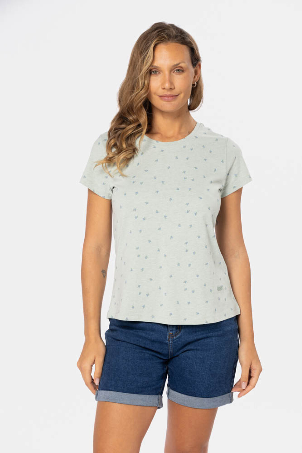 REMERA ESTAMPADA Verde