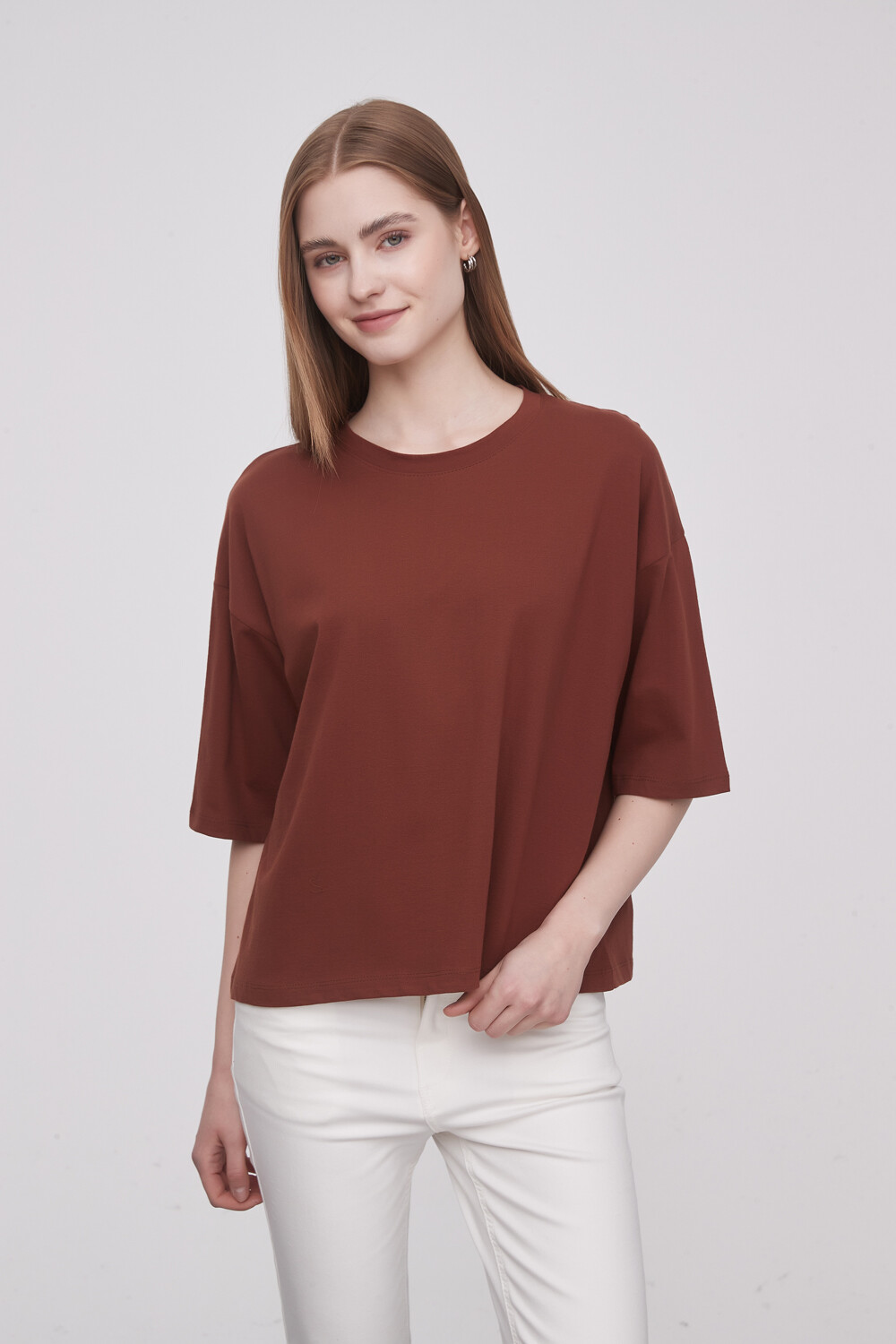 Remera Ahrnia Chocolate