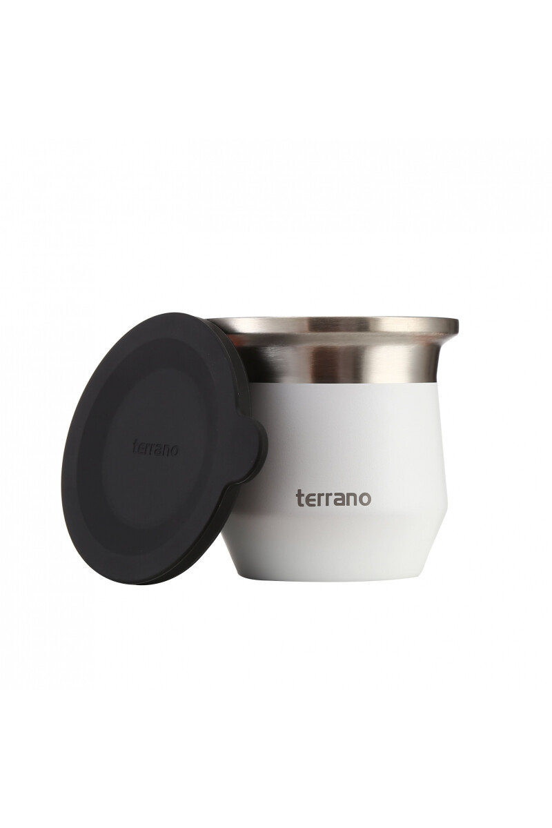 MATE TERRANO ACERO FLAP BLANCO