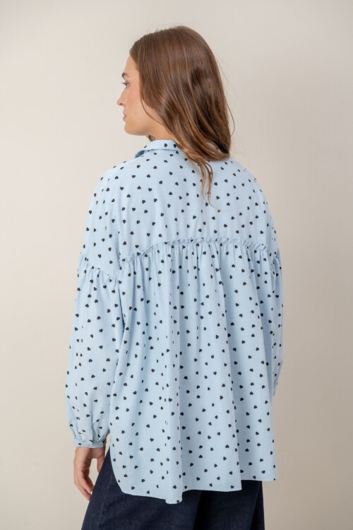 Camisa Doots Celeste