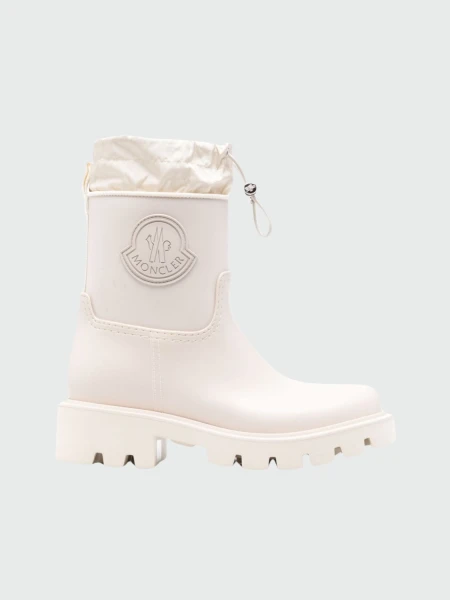 Moncler - Botas de lluvia, Kickstream Blanco