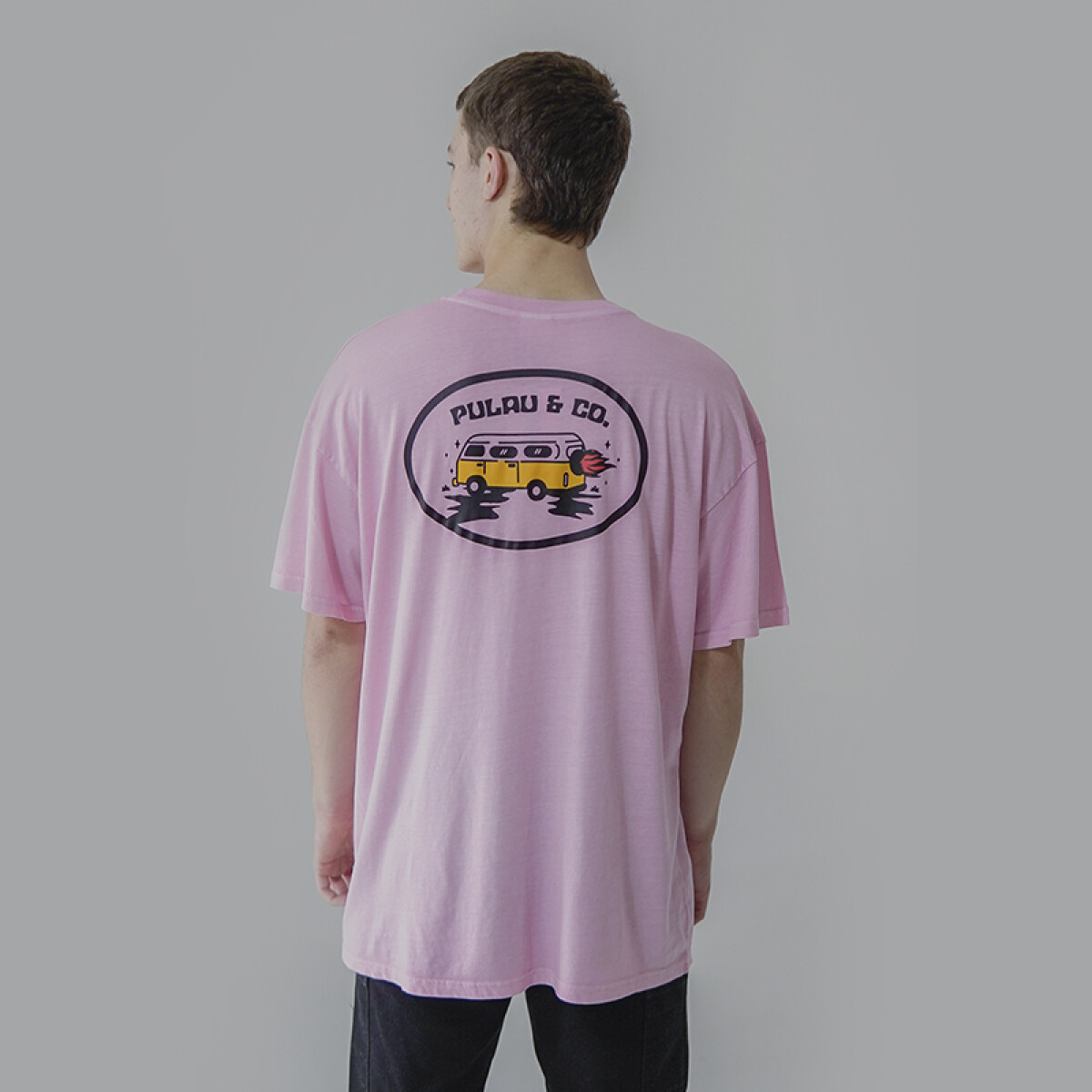 Remera Pulau Combi - Rosado 