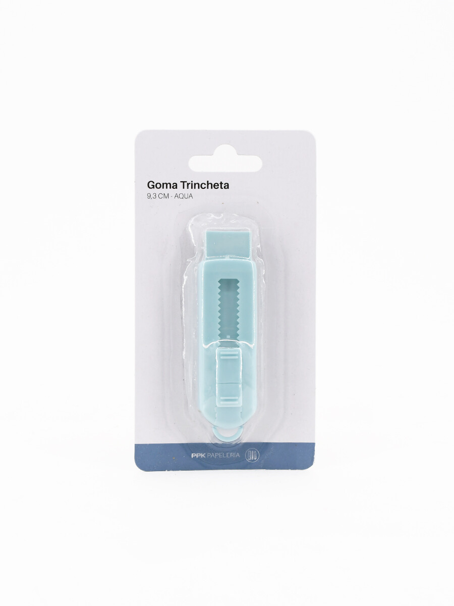 GOMA TRINCHETA - VERDE AQUA 