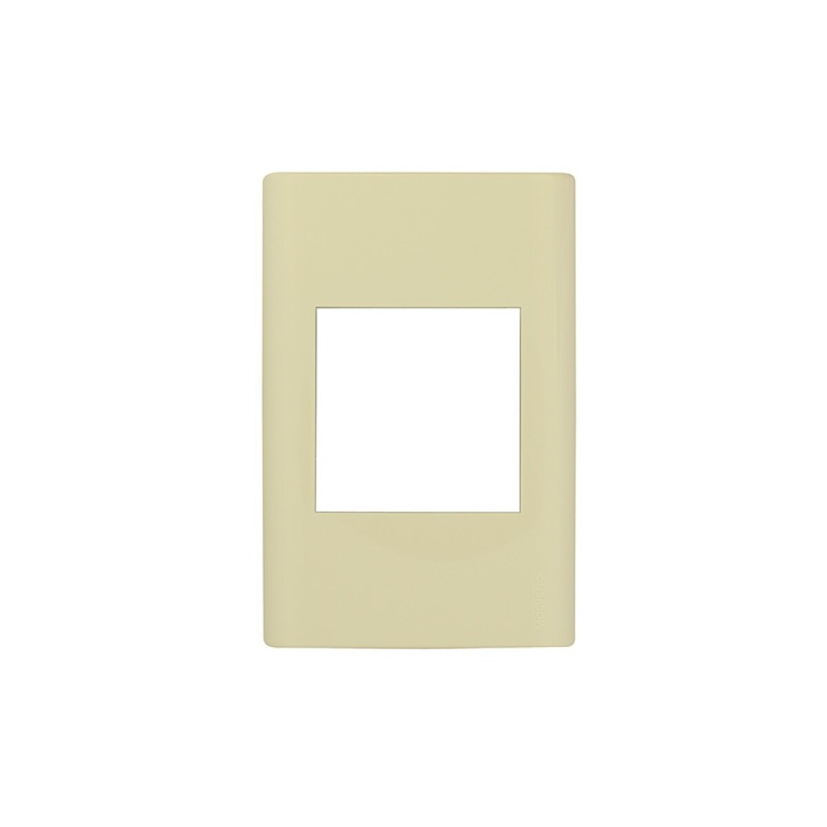 PLACA REGGIO UP C/BASTIDOR 1 Mod Doble (RU) Marfil 