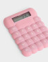 Útiles Varios Liso Calculadora Bubble - Rosa Claro