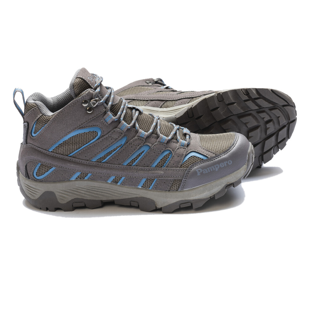 BOTIN RAPTOR TAUPE/azul