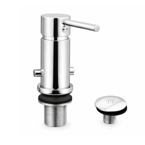 Grifería de bidet Monocomando con transferencia Milano Cromado Grifería De Bidet Monocomando Con Transferencia Milano Cromado