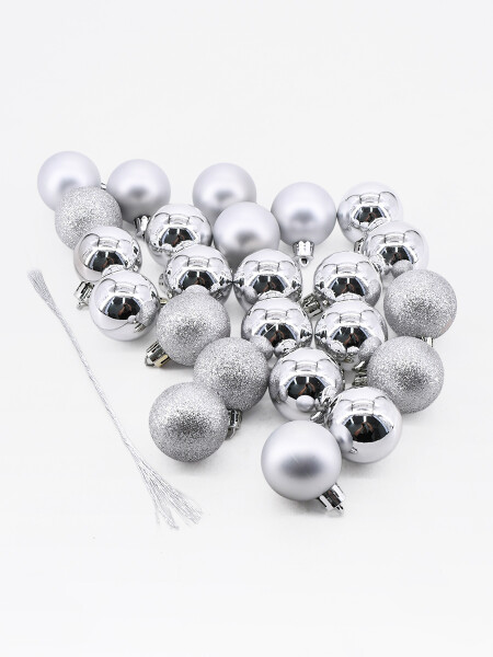 CHIRIMBOLOS SET 24PCS PLATEADO