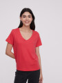 Remera Blumi Rojo Coral