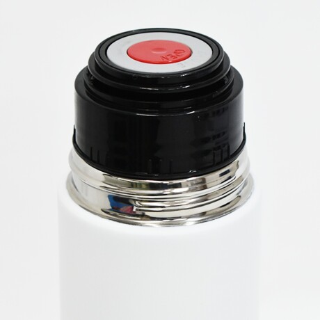 Kit Comet de Termo 500ml c/ Mate Chico y Bombilla Acero Inox Blanco