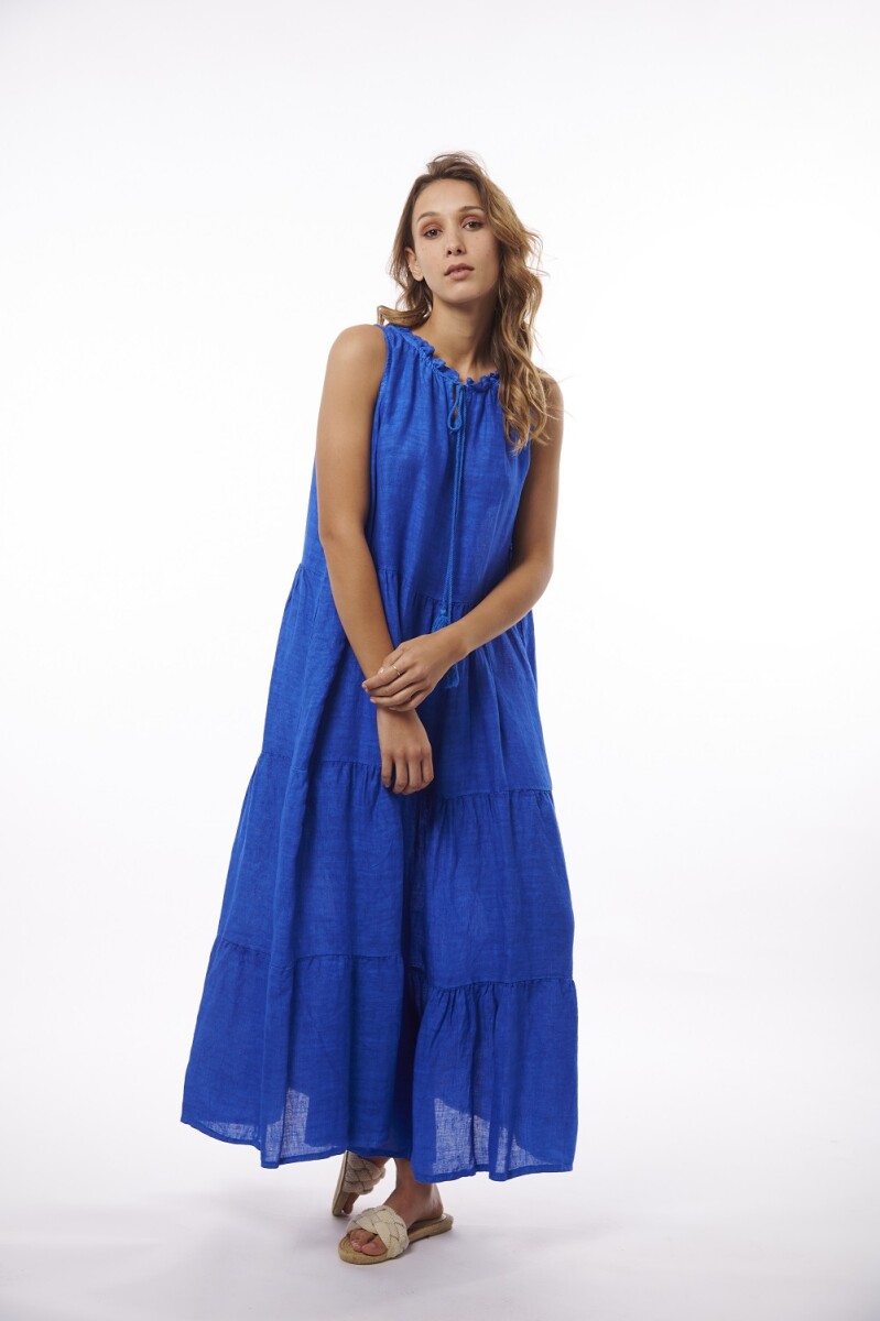Vestido Amorina - Azul 