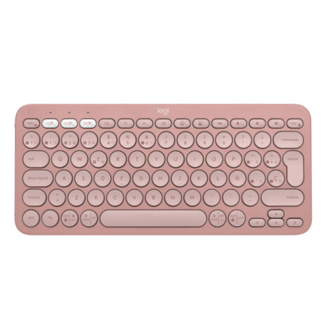 Teclado Multi-device Bluetooth K380s Rosa Spa Teclado Multi-device Bluetooth K380s Rosa Spa