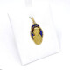 Medalla Virgen En Oro 18K Y Esmalte Traslúcido Medalla Virgen En Oro 18K Y Esmalte Traslúcido