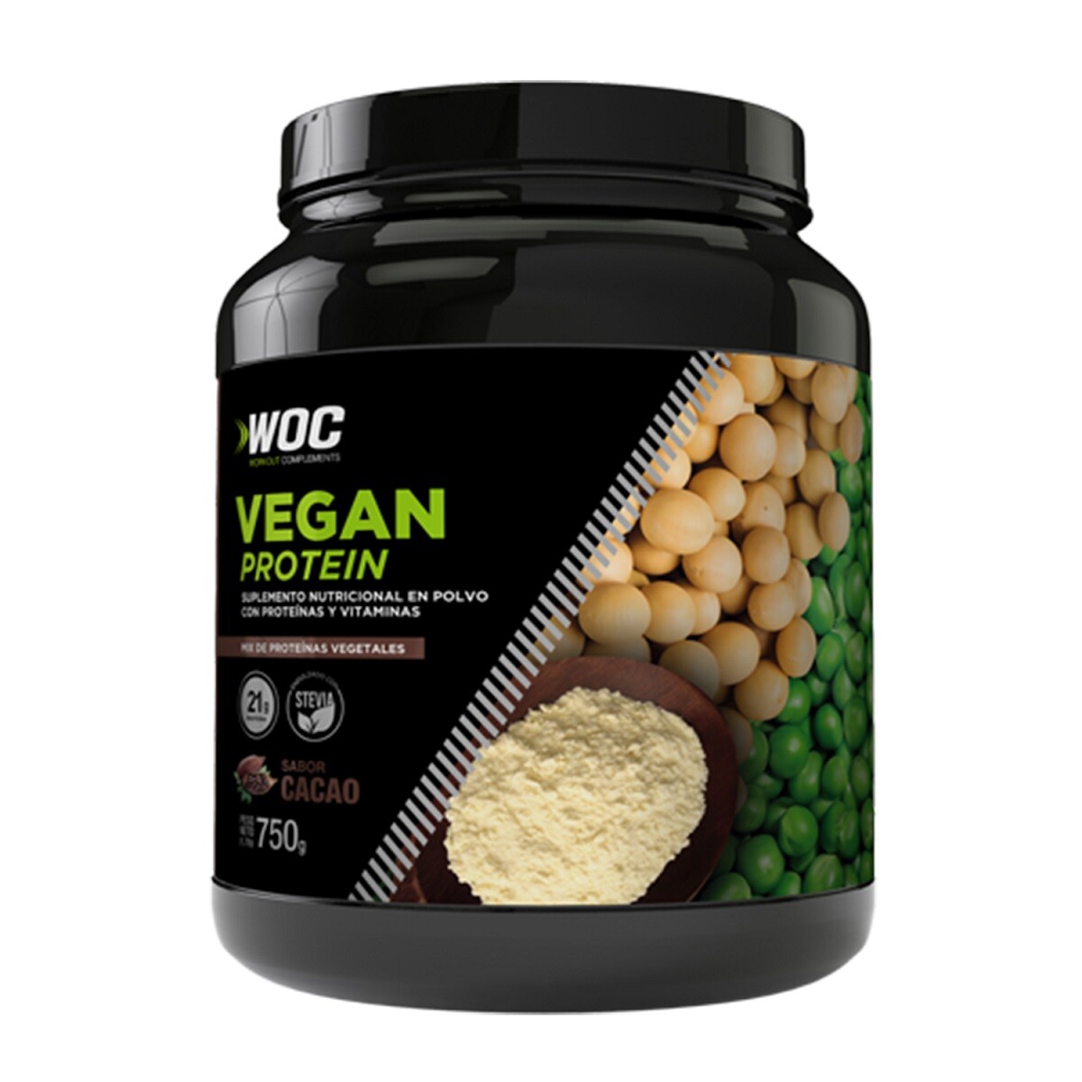 Vegan Protein Woc Cacao 750 Grs. 