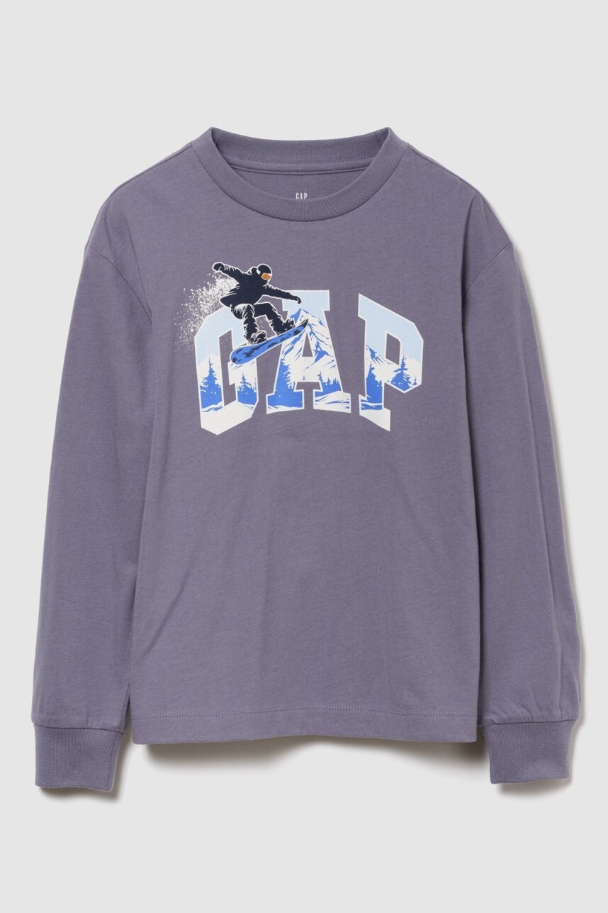 Remera Gráficio Niño Storm317