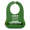 Babero de silicona con bolsillo Stand Up