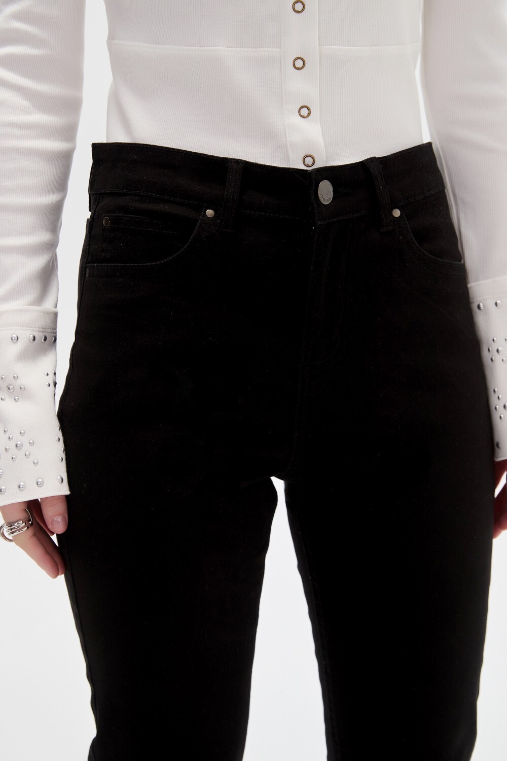 Pantalon Bardot Negro