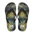 Ojotas Reef Seaside Prints Negro