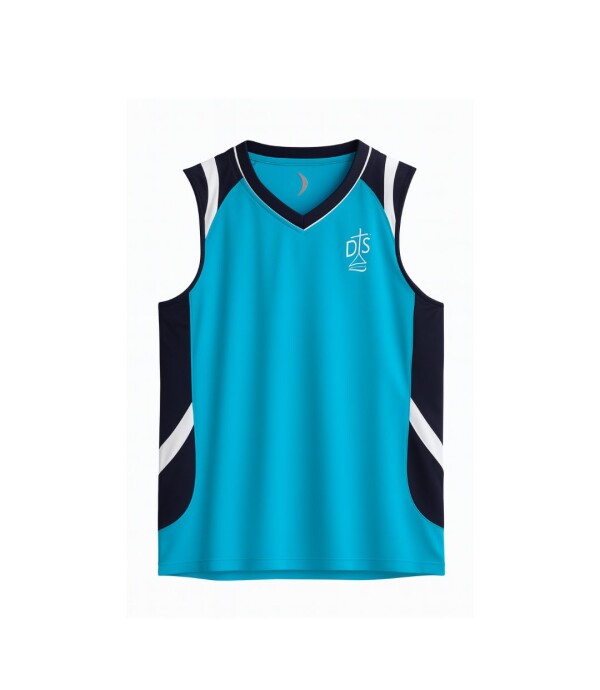 T-shirt Basketball Colegio La Mennais Celeste