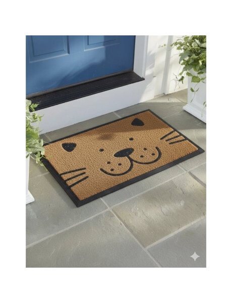 FELPUDO COCO/GOMA 40X60CM H.1CM GATO FELPUDO COCO/GOMA 40X60CM H.1CM GATO