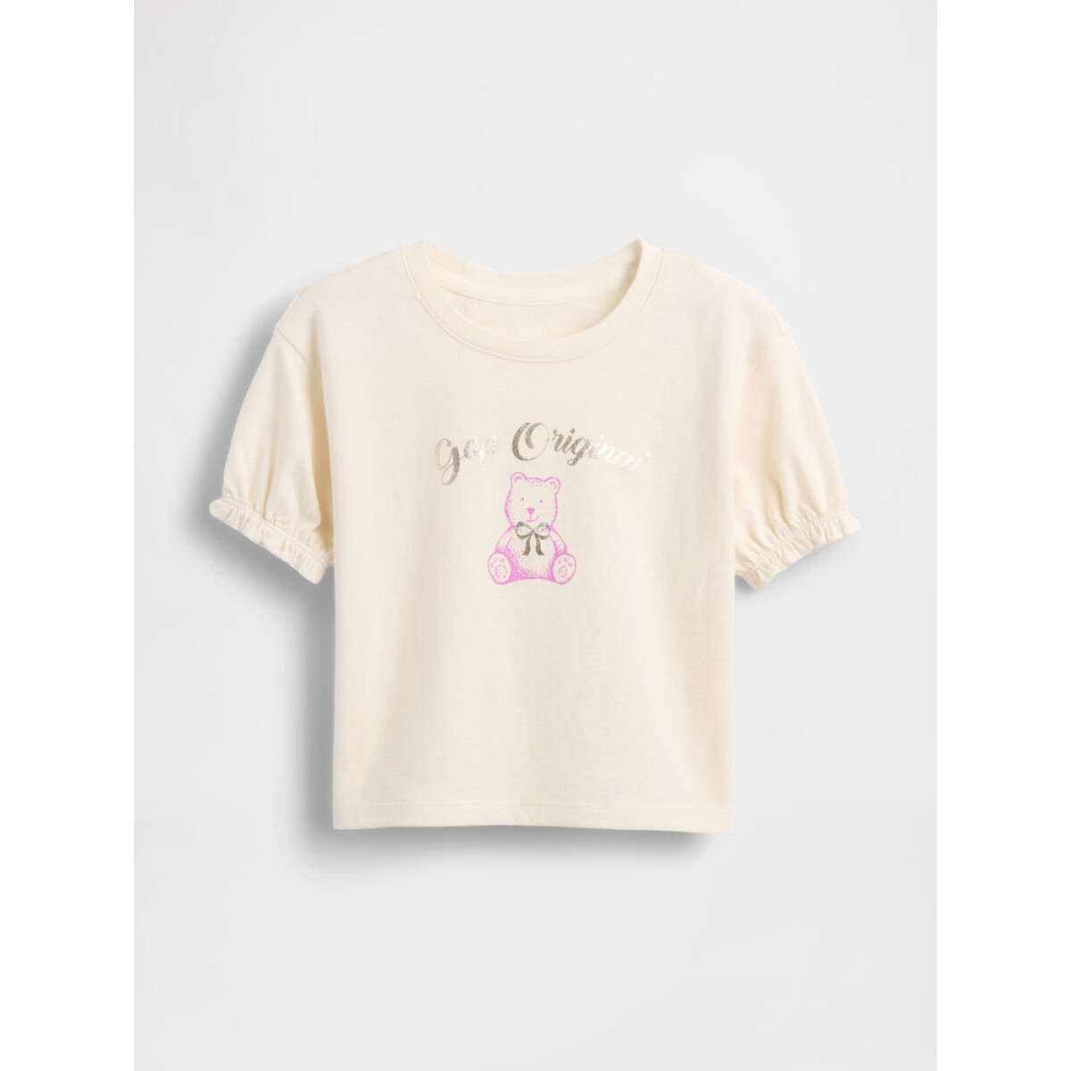 IE FRCH BF SS LOGO T - IVORY FROST 