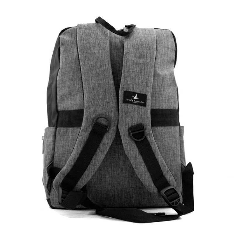 Santa barbara Mochila FARIA Unisex Gris