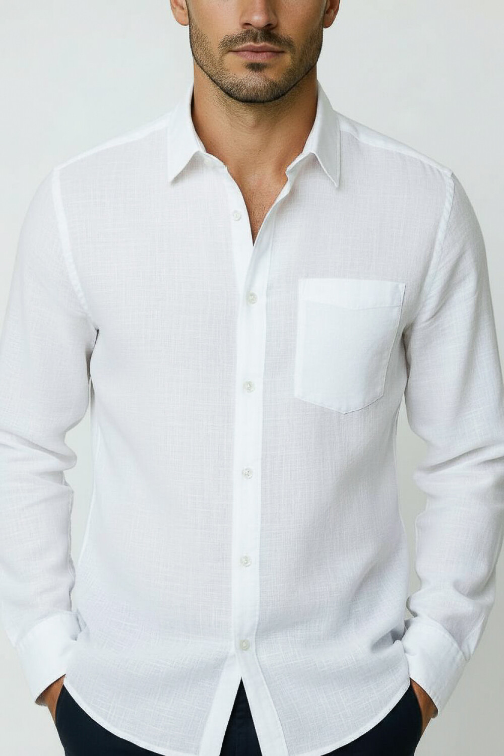 Camisa Evren Blanco